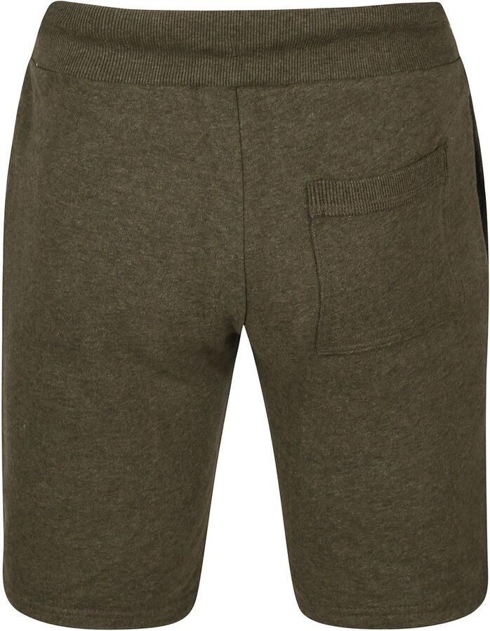 Superdry Sweat Shorts Donkergroen