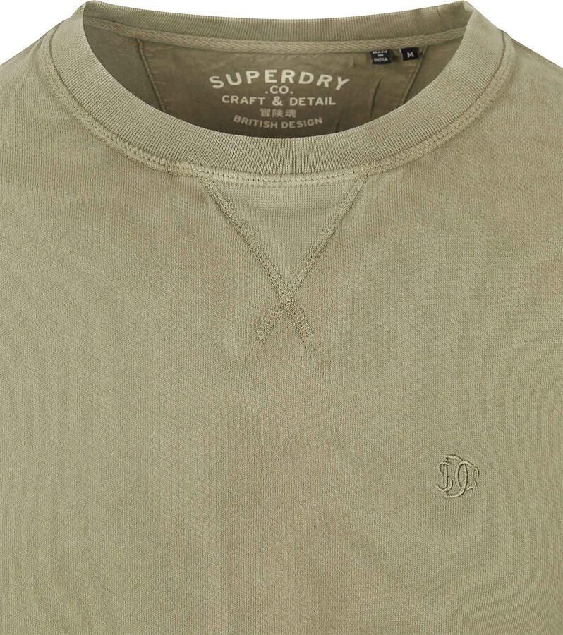 Superdry Sweater Classic Essential Olijfgroen - Foto 2