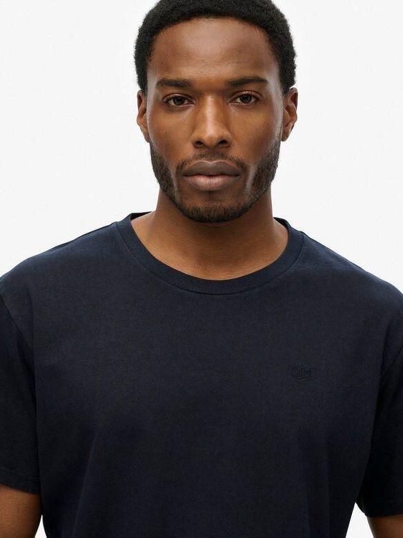 Superdry Tee Essentials Relaxed Dark Navy - Foto 3