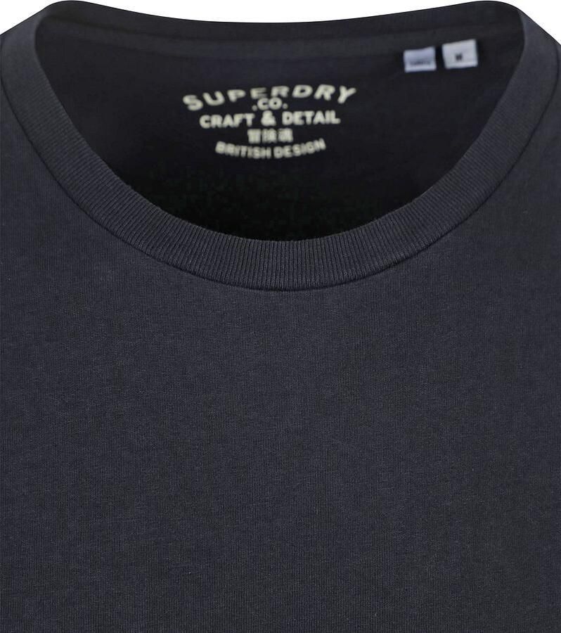 Superdry Tee Essentials Relaxed Dark Navy - Foto 2