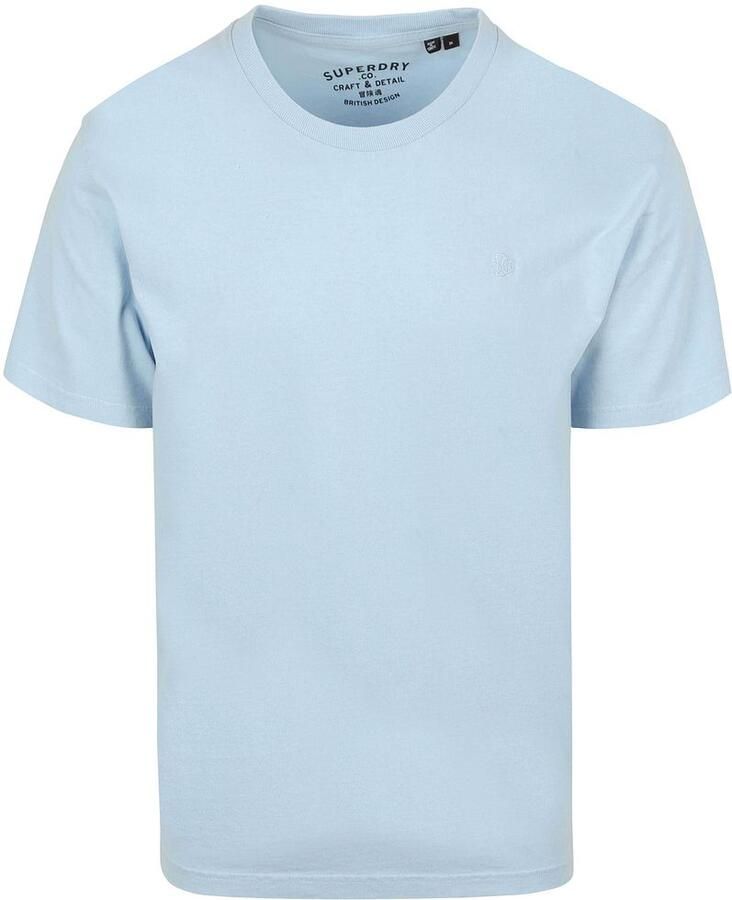 Superdry Tee Essentials Relaxed Lichtblauw