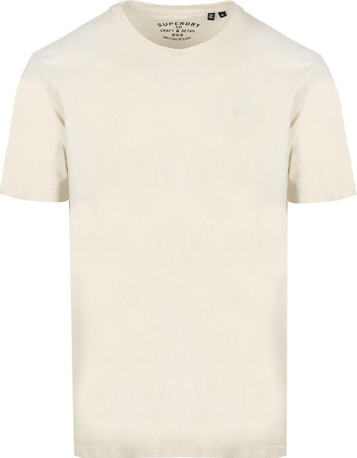 Superdry Tee Essentials Relaxed Off White