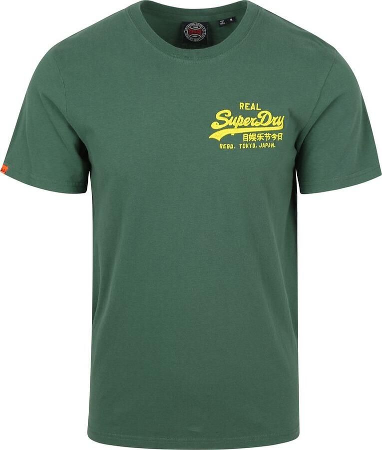 Superdry Shirt met ronde hals VL EMBROIDERED RELAXED TEE