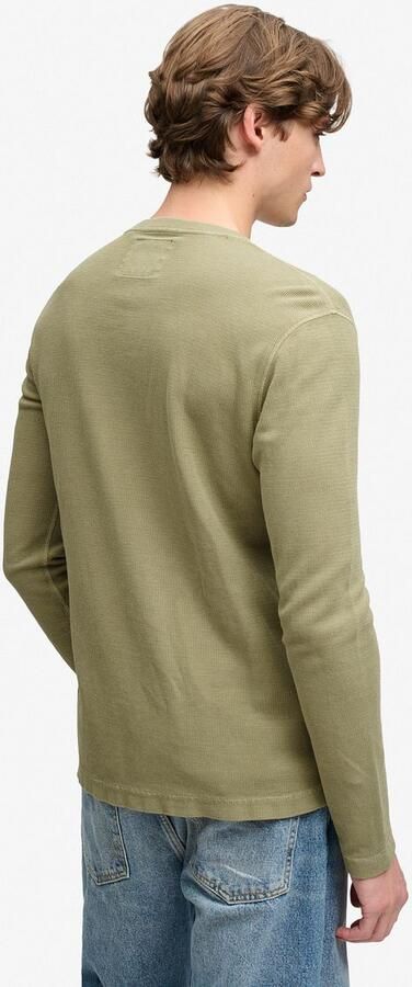Superdry Longsleeve met structuurpatroon en knoopsluiting - Foto 6