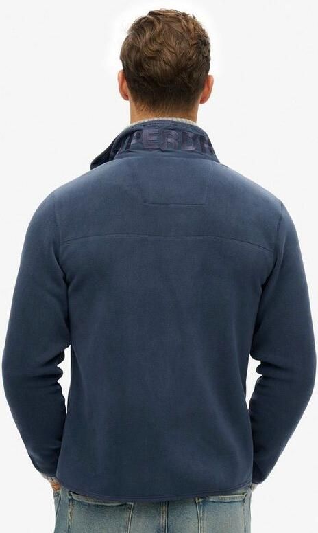 Superdry Vest Fleece Lauren Navy - Foto 4