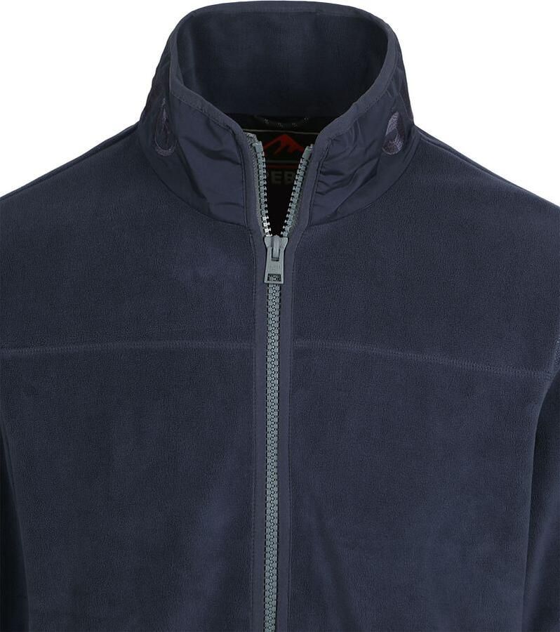 Superdry Vest Fleece Lauren Navy - Foto 2