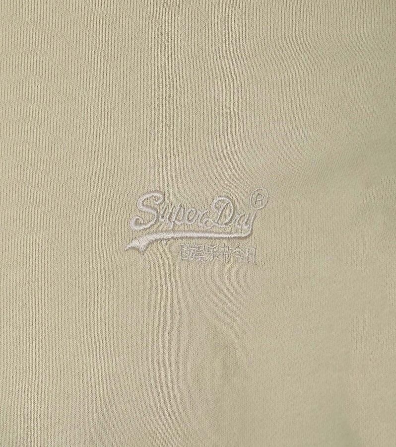 Superdry Sweater Vest Zip Track Beige - Foto 2