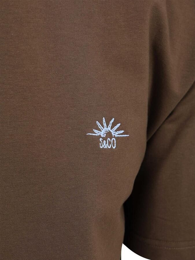 Supply & Co T-Shirt Backprint Bruin - Foto 3