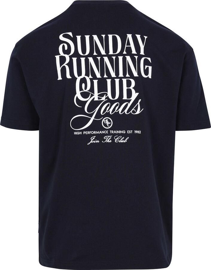 Supply & Co T-Shirt Backprint Navy