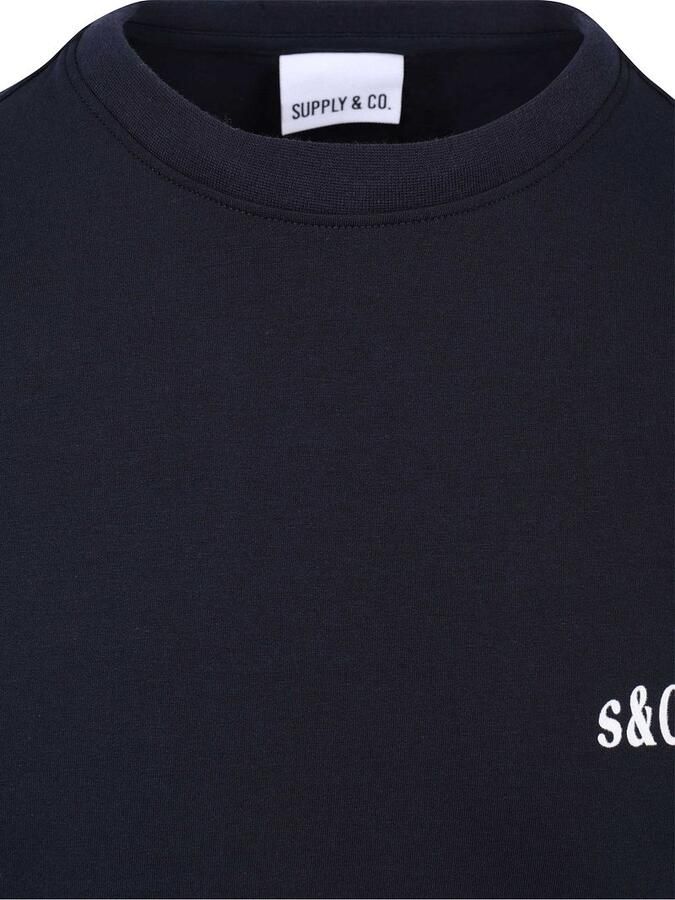 Supply & Co T-Shirt Backprint Navy - Foto 2