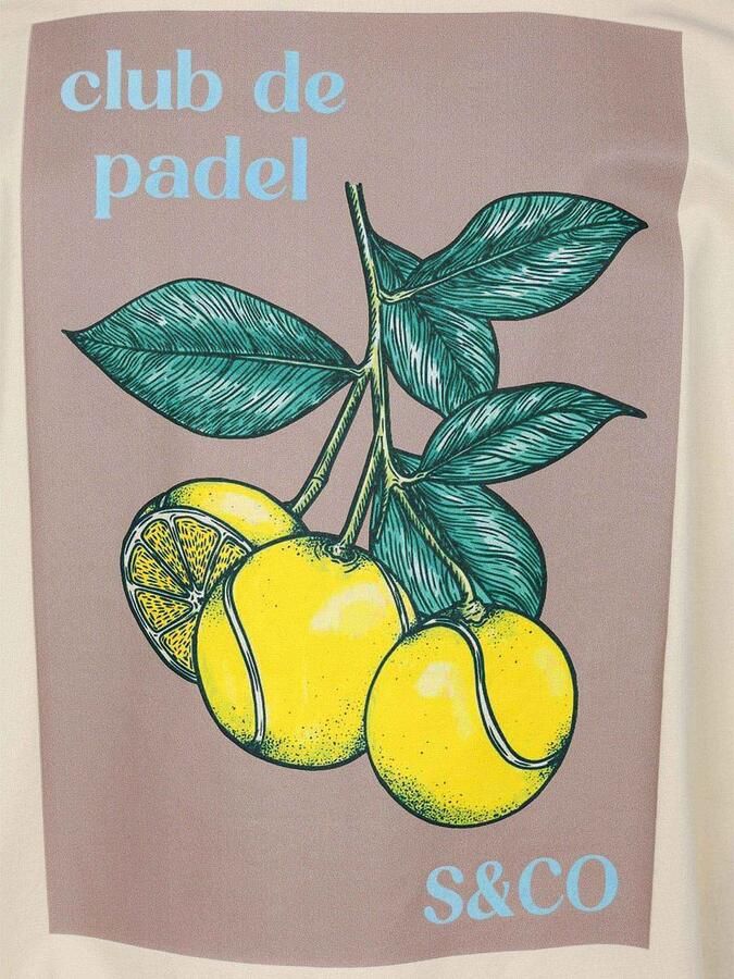 Supply & Co T-Shirt Backprint Off White - Foto 4