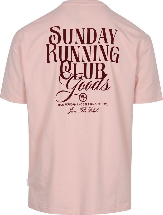 Supply & Co T-Shirt Backprint Roze