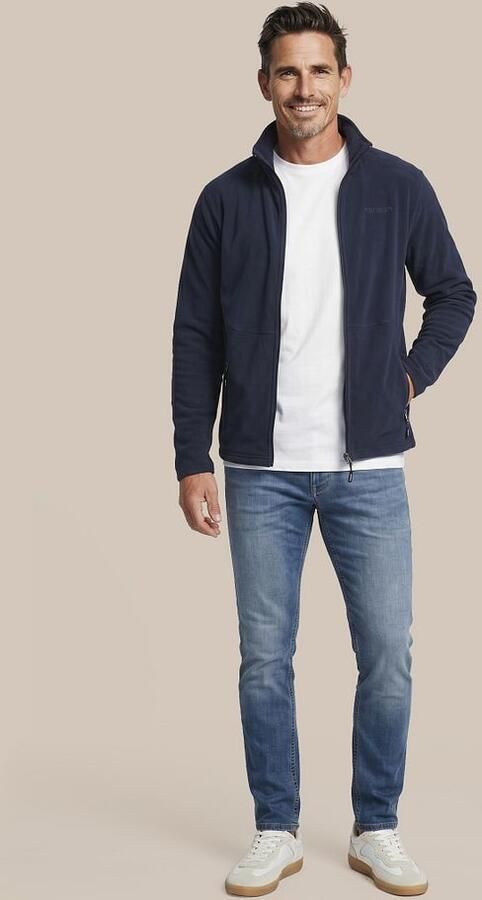 Tenson Miracle Fleece Jack Donkerblauw - Foto 5