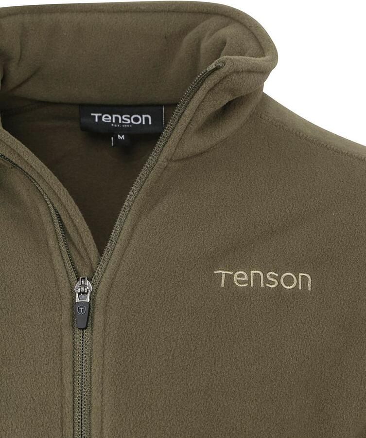 Tenson Miracle Fleece Jack Olijfgroen