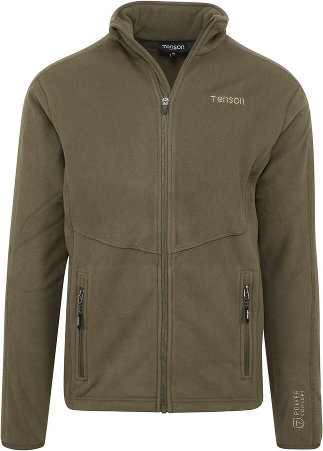 Tenson Miracle Fleece Jack Olijfgroen