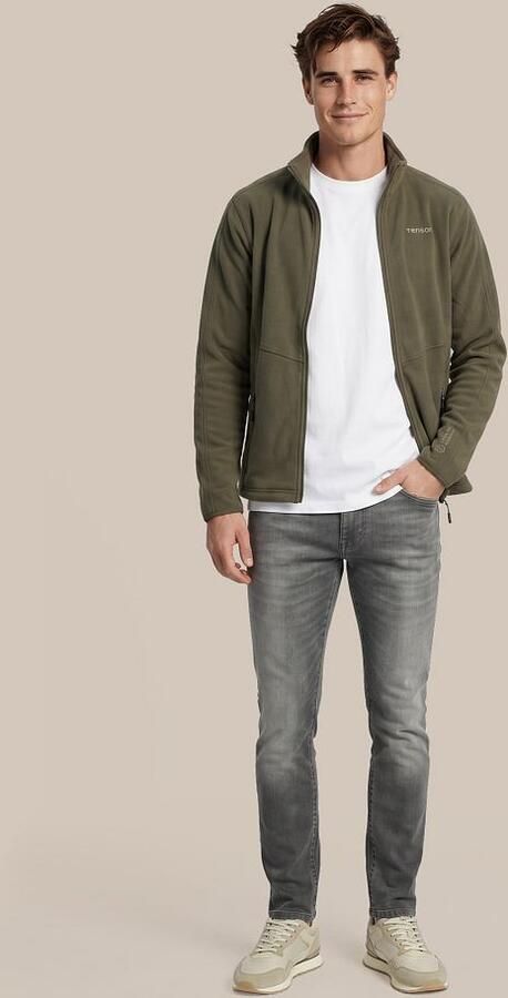 Tenson Miracle Fleece Jack Olijfgroen - Foto 5