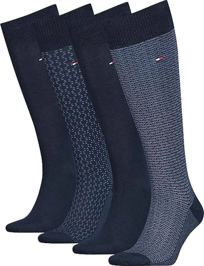 Tommy Hilfiger Sokken met labeldetails in een set van 4 paar