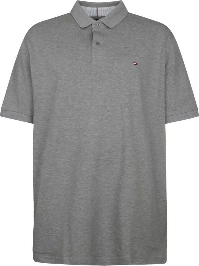 Tommy Hilfiger Tommy polo Big & Tall grijs melange