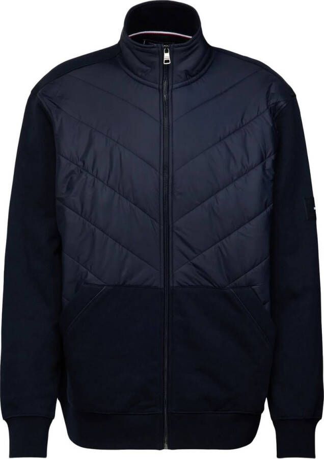 Tommy Hilfiger Chevron Jas Big And Tall Donkerblauw