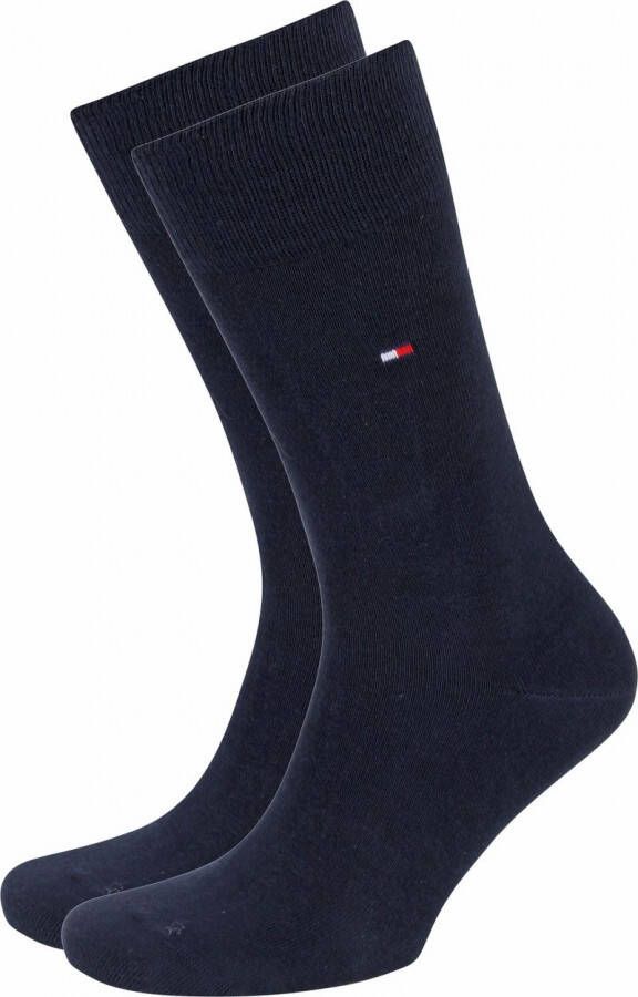 Tommy Hilfiger Classic 2-Pack Sokken Navy