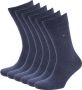 Tommy Hilfiger Classic 3-Pack Sokken Blauw Heren - Thumbnail 4