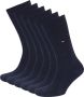 Tommy Hilfiger 2 Paar Klassieke Donkerblauwe Sokken Blue Unisex - Thumbnail 3