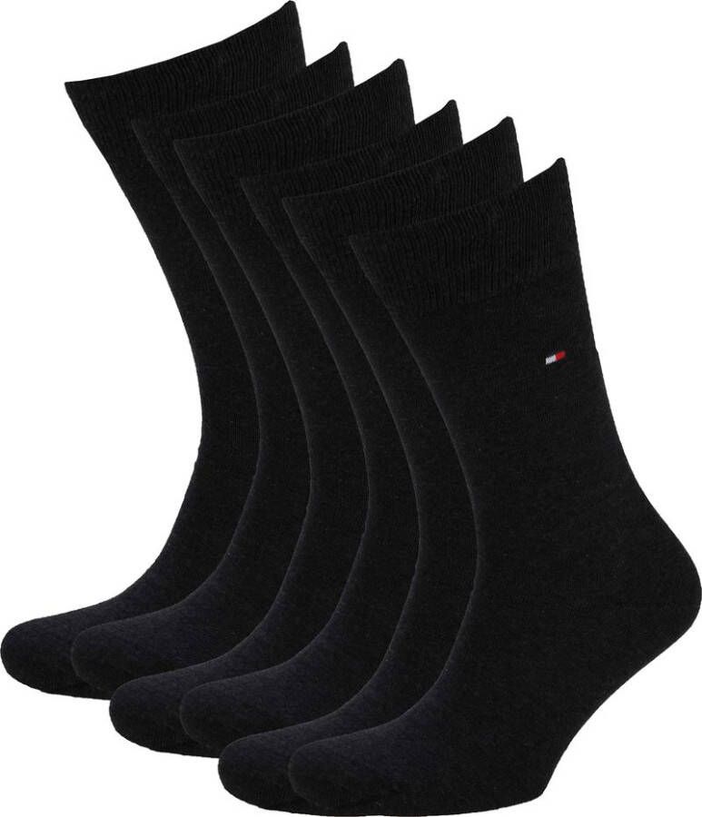 Tommy Hilfiger Classic 6-Pack Sokken Zwart