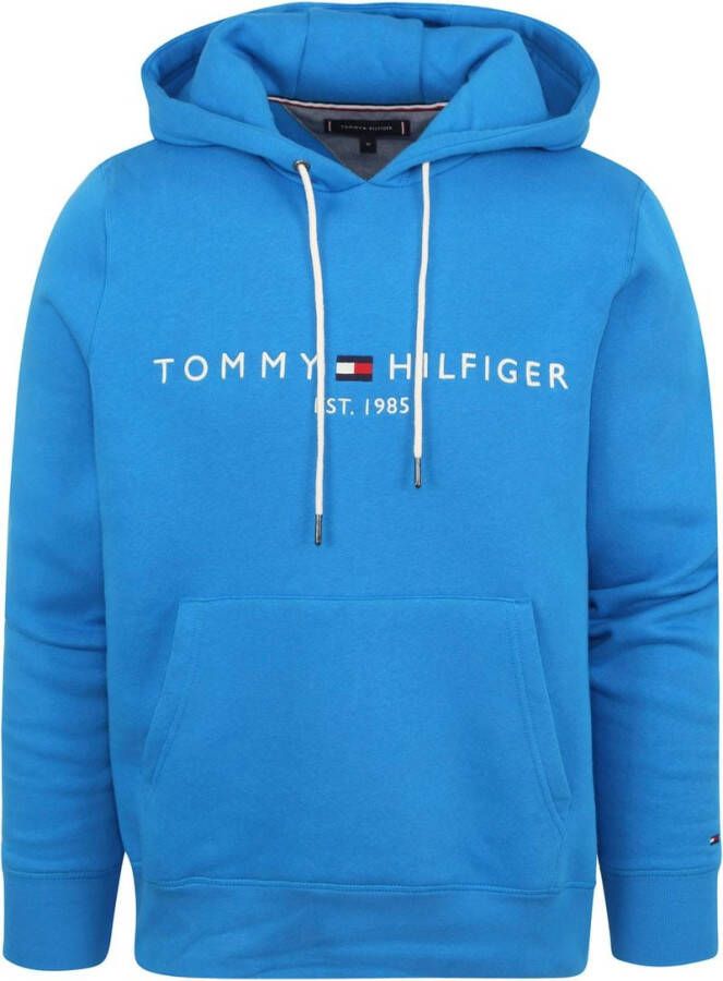 Tommy Hilfiger Hoodie met kangoeroezak model 'TOMMY LOGO'