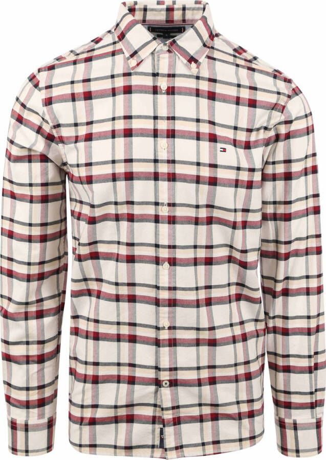 Tommy Hilfiger Overhemd Global Off-white