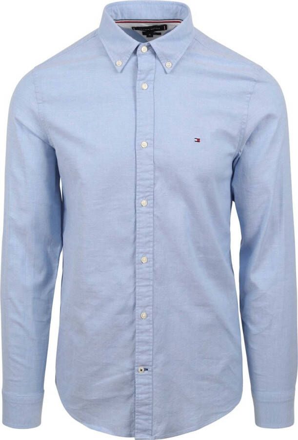 Tommy Hilfiger Overhemd Oxford Lichtblauw