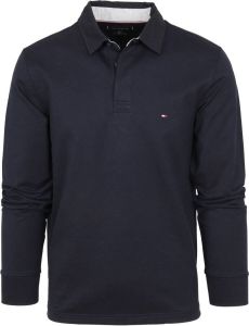 Tommy Hilfiger Rugby Poloshirt Donkerblauw