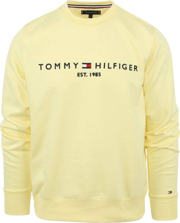 Tommy Hilfiger Sweater Logo Geel