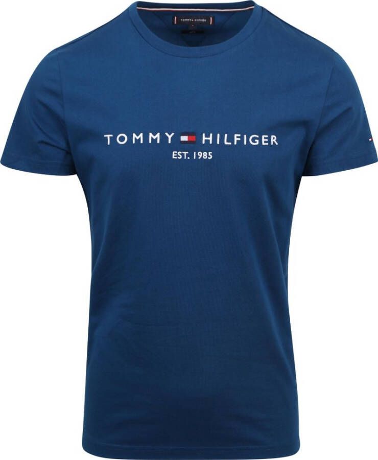 Tommy Hilfiger T-shirt met logo midnight navy