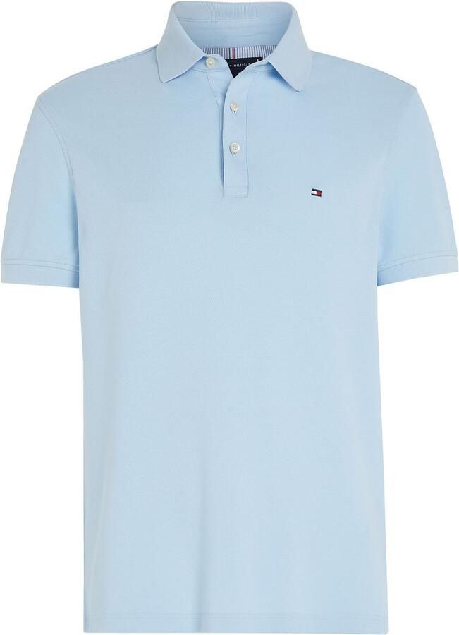 Tommy Hilfiger Poloshirt 1985 SLIM POLO van iets gestructureerd piqué