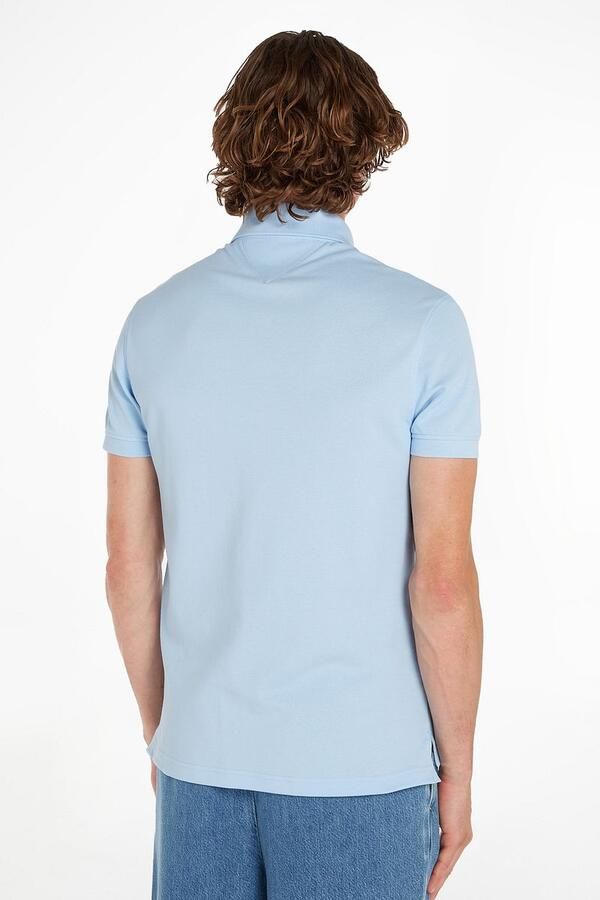 Tommy Hilfiger Poloshirt 1985 SLIM POLO van iets gestructureerd piqué - Foto 4