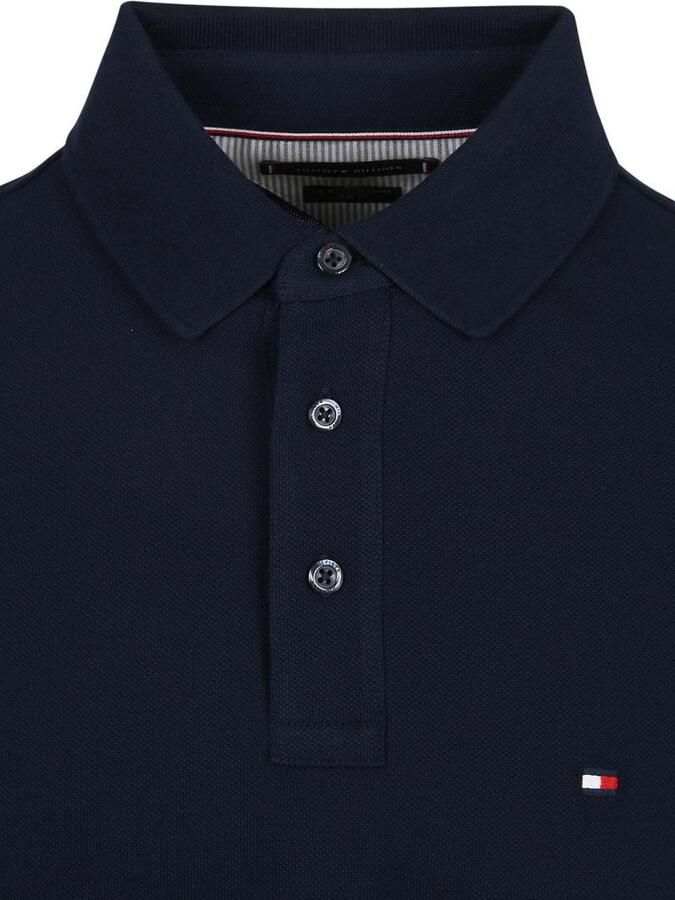 Tommy Hilfiger Heren Slim Fit Polo 1985 Collectie Blue Heren - Foto 8