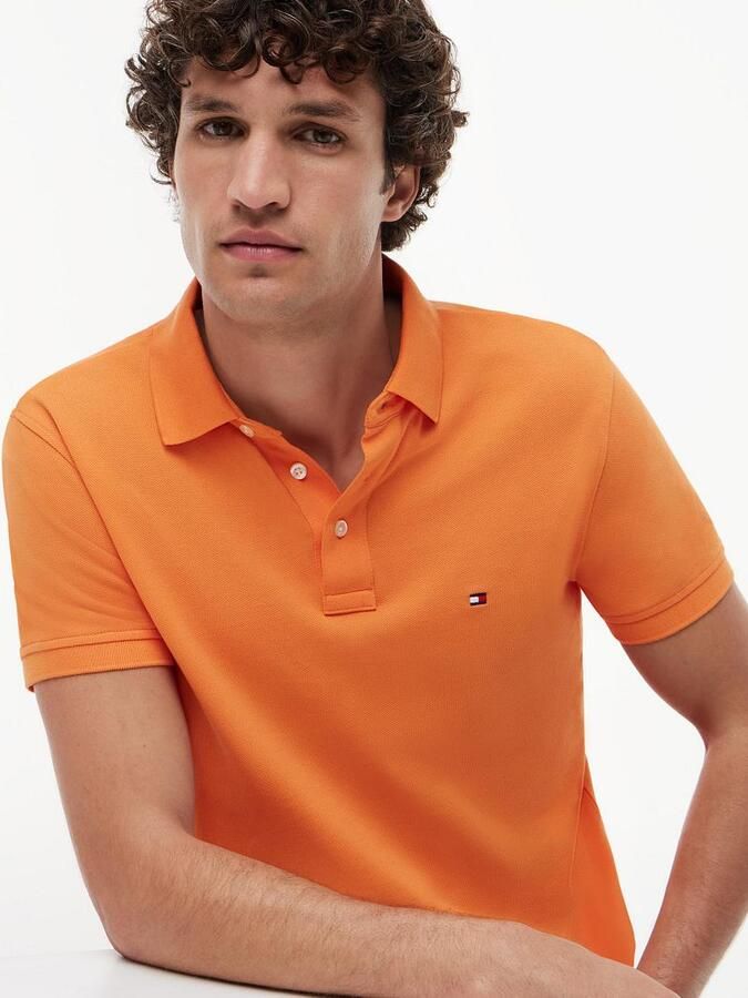 Tommy Hilfiger 1985 Polo Orange Tulip - Foto 4
