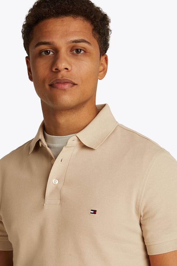 Tommy Hilfiger Poloshirt 1985 SLIM POLO met borduursel en piquékwaliteit - Foto 8