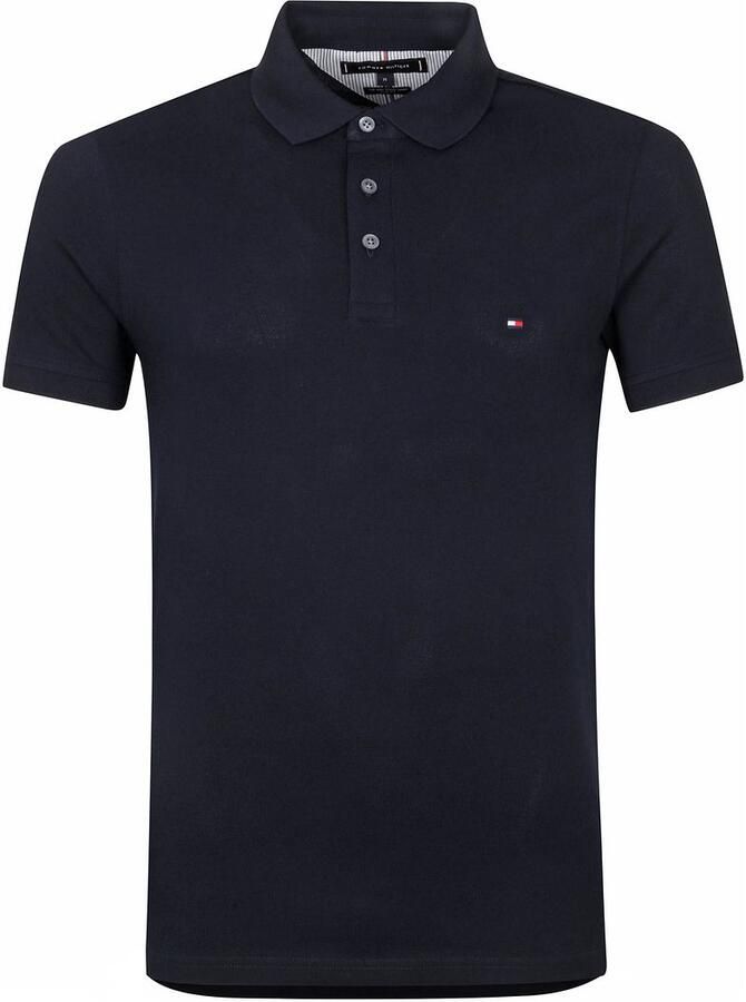 Tommy Hilfiger Poloshirt 1985 SLIM POLO met borduursel en piquékwaliteit - Foto 5