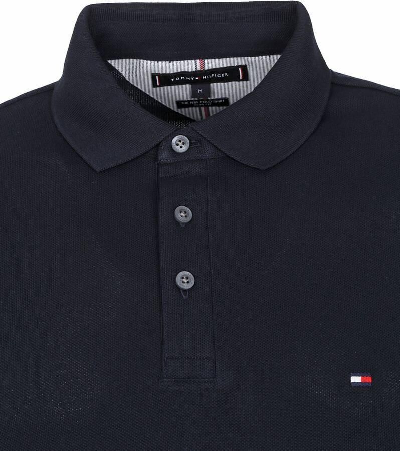 Tommy Hilfiger Poloshirt 1985 SLIM POLO met borduursel en piquékwaliteit - Foto 13