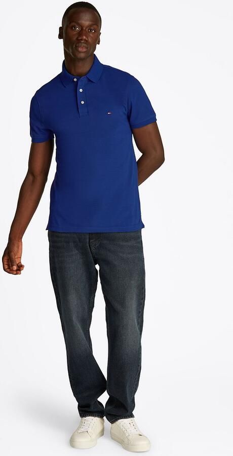 Tommy Hilfiger Poloshirt 1985 SLIM POLO hoogwaardige katoen-piqué kwaliteit - Foto 4