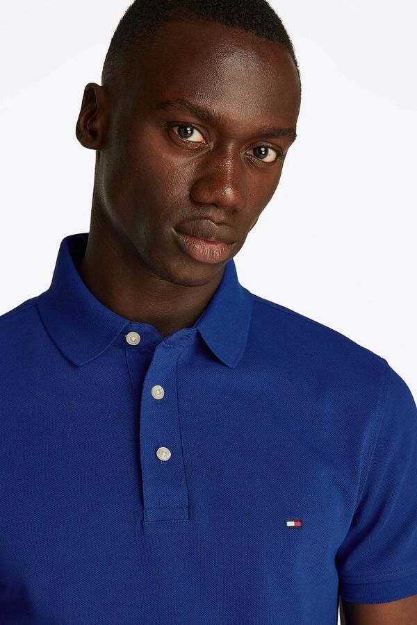 Tommy Hilfiger Poloshirt 1985 SLIM POLO hoogwaardige katoen-piqué kwaliteit - Foto 2
