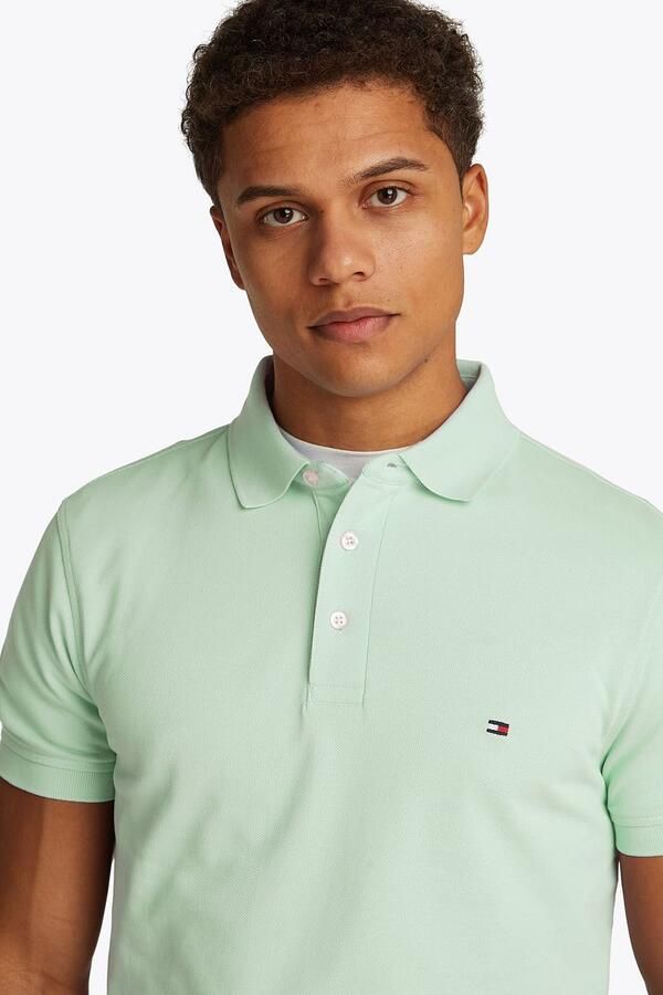 Tommy Hilfiger Poloshirt 1985 SLIM POLO hoogwaardige katoen-piqué kwaliteit - Foto 5