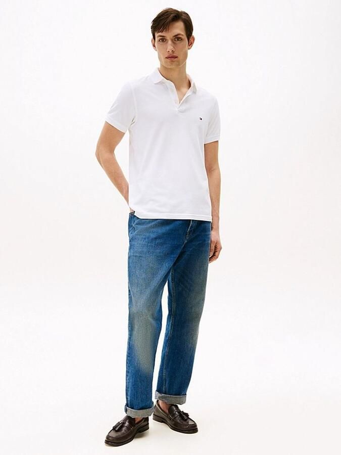 Tommy Hilfiger Poloshirt 1985 SLIM POLO met borduursel en piquékwaliteit - Foto 20