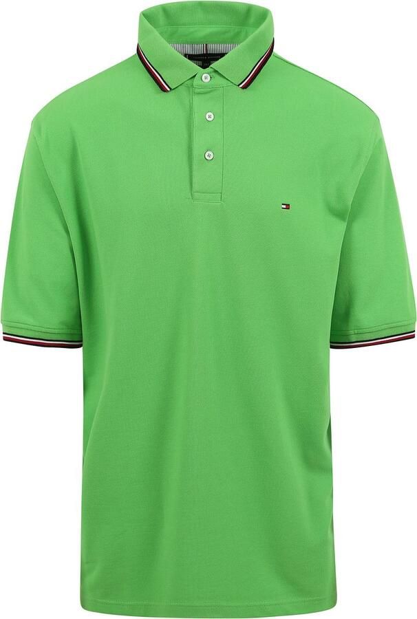 Tommy Hilfiger Big & Tall PLUS SIZE poloshirt met logostitching