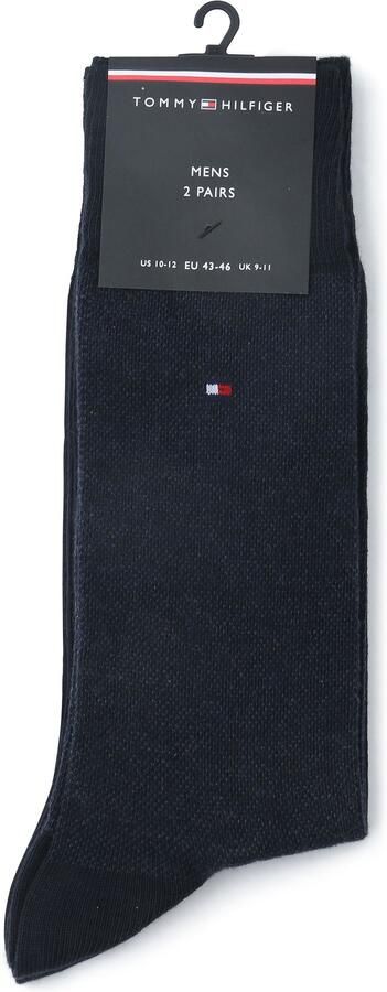 Tommy Hilfiger Sokken met labeldetails in een set van 2 paar model 'Birdeye' - Foto 6