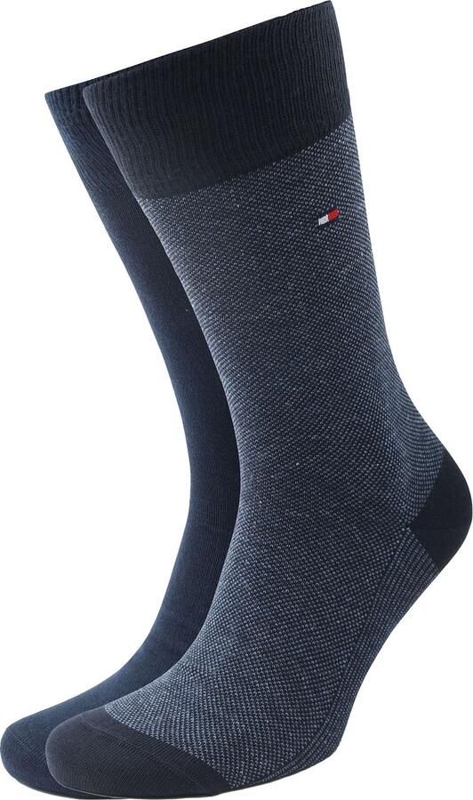 Tommy Hilfiger Sokken met labeldetails in een set van 2 paar model 'Birdeye' - Foto 2