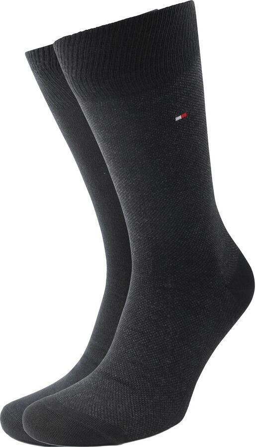 Tommy Hilfiger Sokken met labeldetails in een set van 2 paar model 'Birdeye' - Foto 2