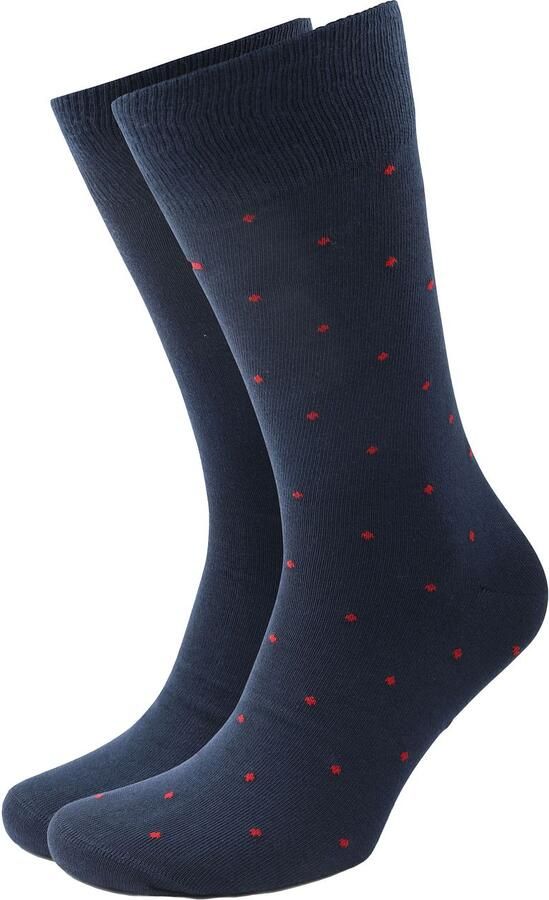 Tommy Hilfiger Sokken TH MEN SOCK 2P DOT met klassieke merkdruk (2 paar 2 paar) - Foto 4