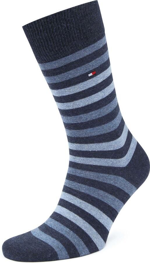 Tommy Hilfiger Sokken met labeldetail in een set van 2 paar model 'DUO STRIPE SOCK' - Foto 4
